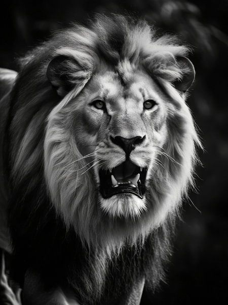 Löwe von Uwe Merkel