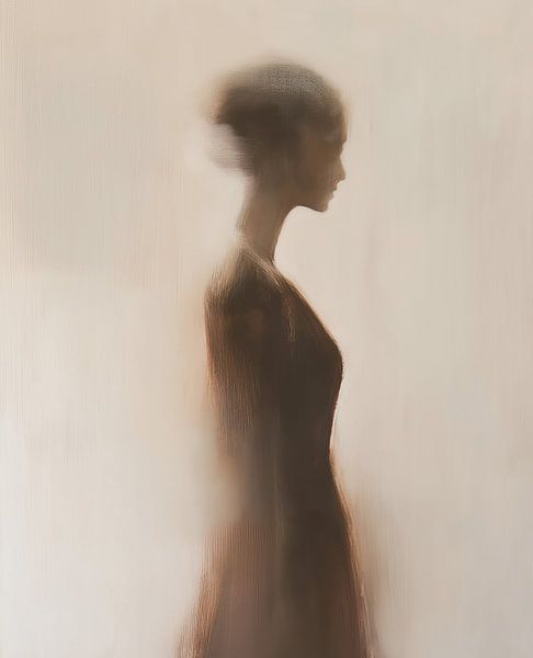 Elegantes Porträt einer Frau von Thea