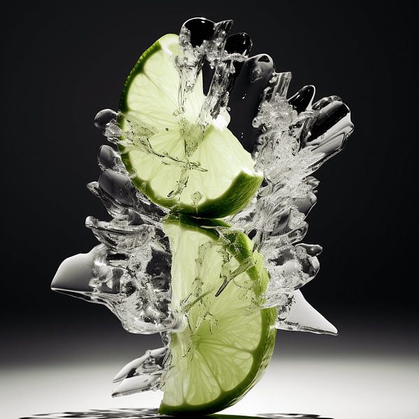 Lime Splash by Karina Brouwer