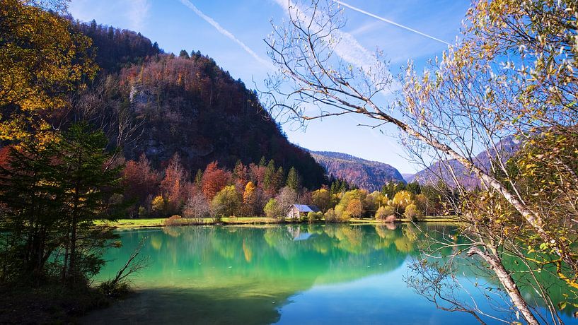 Chalet au bord d'un lac en Slovénie par Truus Nijland