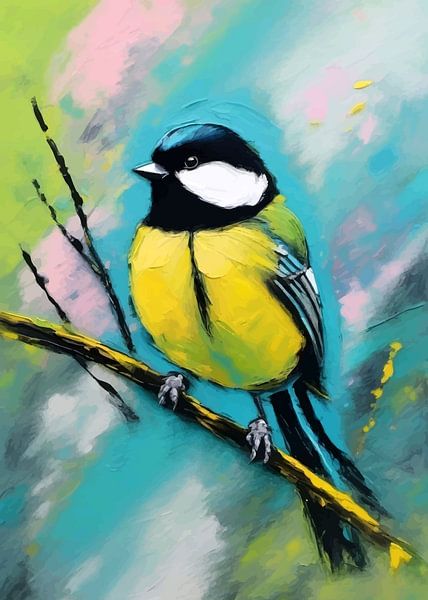 Kohlmeisenvogel von MIROKKU