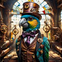 Steampunk-Sittich