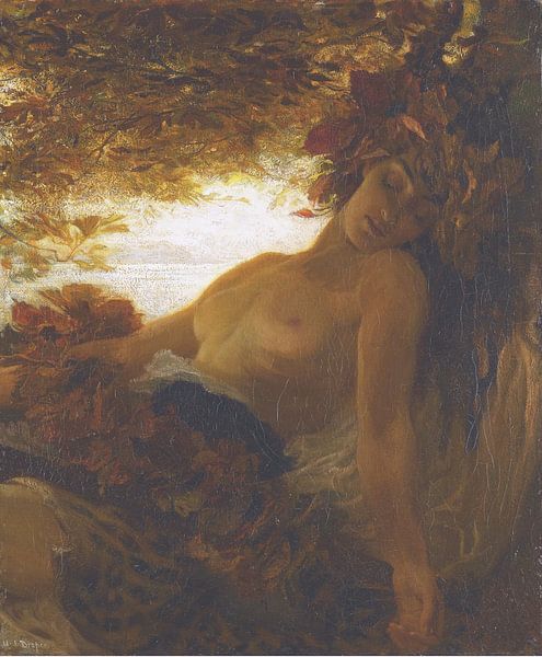 topless Herbst, Herbert James Draper von Atelier Liesjes