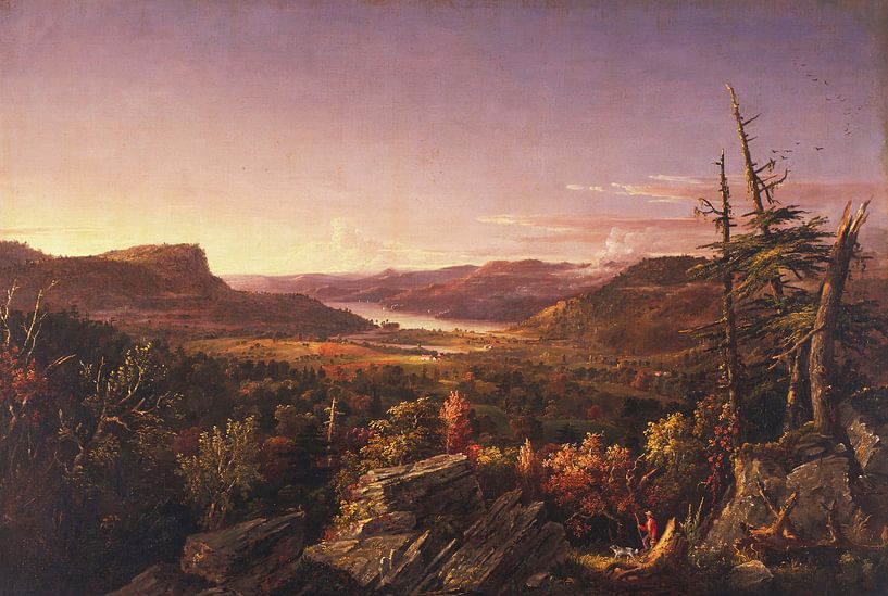 Jasper Francis Cropsey-Vue du lac Greenwood, New Jersey par finemasterpiece