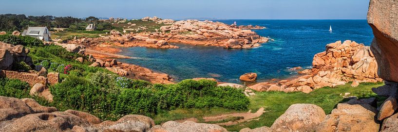 Paysage de la Cote Granit Rose près de Perris Guirec par FineArt Panorama Fotografie Hans Altenkirch