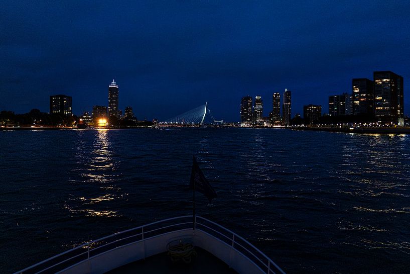 Rotterdam by night by Tanja Otten Fotografie