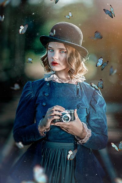 The butterfly queen by Goran Jordanski