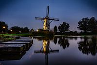Le moulin "De Wilde" dans le Molenpark à Goirle.