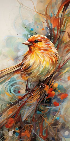 Vogel 750060 von Wunderbare Kunst