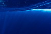 Sunburst after speedboat passing by