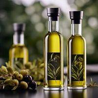 Dans la cuisine avec de délicieuses olives et son huile