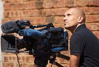 Caméraman en Zambie