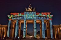 Brandenburger Tor mit Festival of Lights