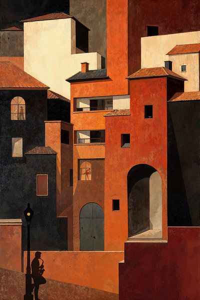 Musique et danse saxophoniques à Terra par Arjen Roos