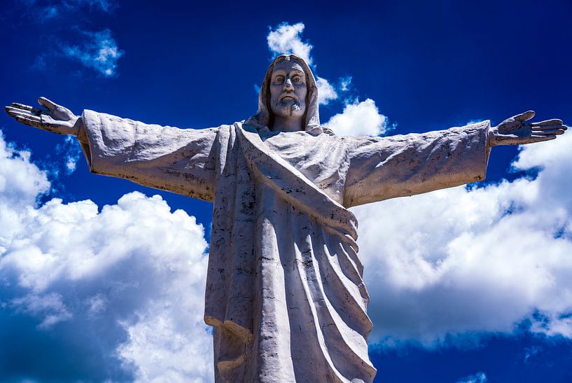 Cristo Blanco à Cusco, Pérou par John Ozguc
