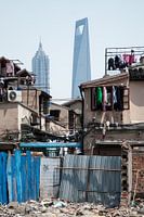 Oude stad nieuwe stad Shanghai