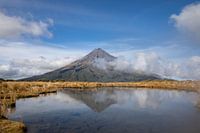 Reflection of Mount Taranaki