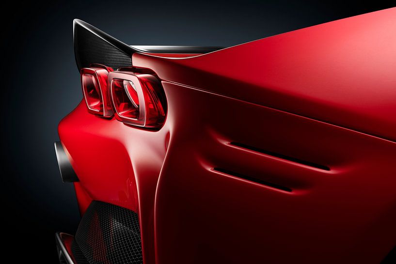 Ferrari SF90 Stradale Feu arrière par Thomas Boudewijn