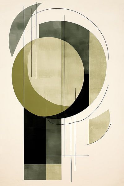 Abstract green by Bert Nijholt