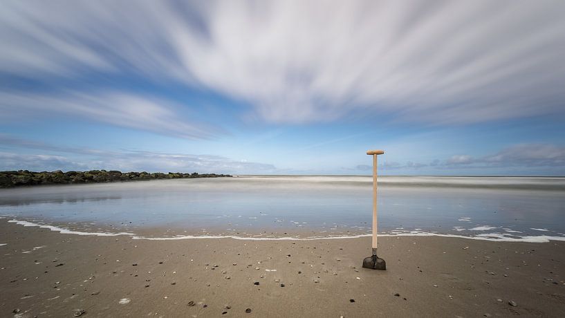 Scoop sur la côte de Texel par Martijn van Dellen
