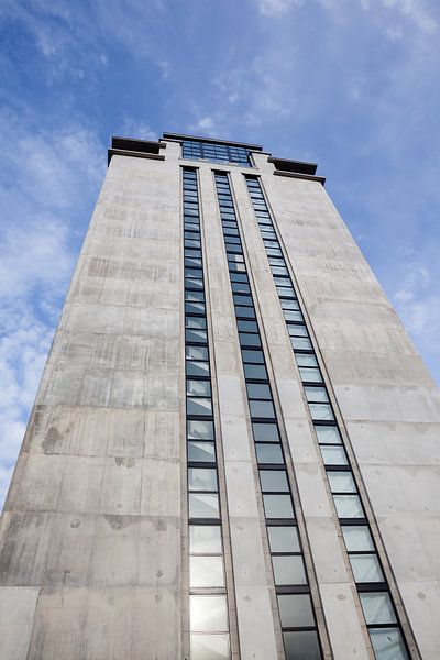 The Book Tower of Ghent by Marcel Derweduwen