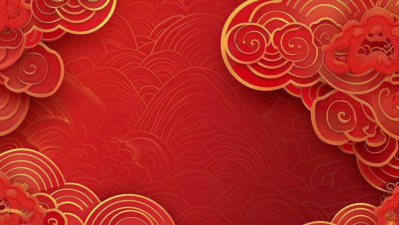 Chinesisches Neujahr Design von de-nue-pic