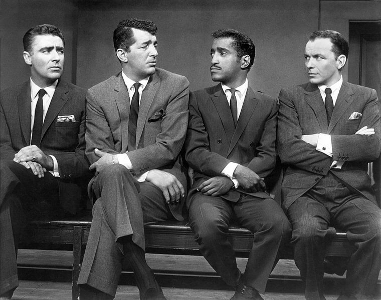 Ocean's Eleven Rat Pack (s/w-Foto) von Bridgeman Images