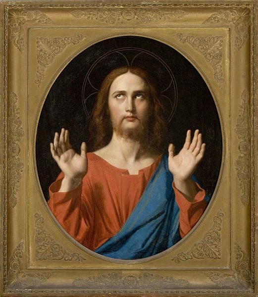 Der segnende Christus, Jean Auguste Dominique Ingres von Meisterhafte Meister