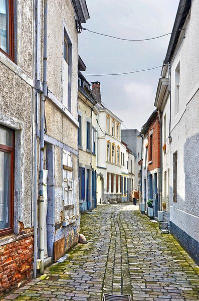 Gasse in Dinant, Belgien von Frans Blok - Fotos, Kunst und weitere Wanddekoration