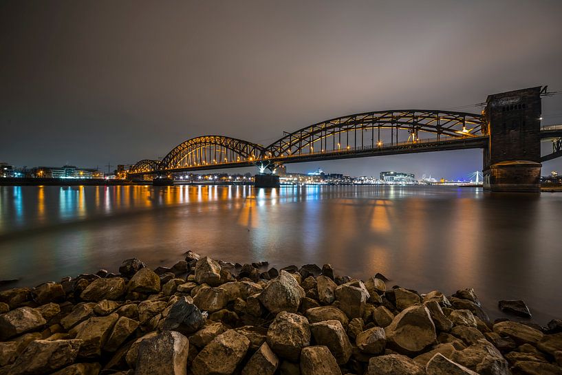 South Bridge in Cologne by Günter Albers