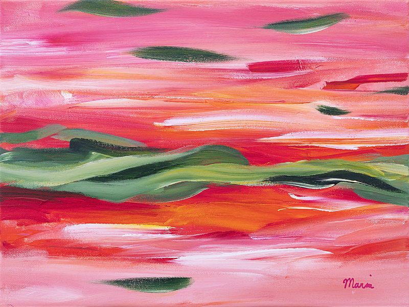 Rosa Meer von Maria Meester