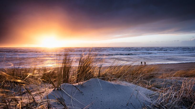 Coucher de soleil après la tempête par Martijn Kort
