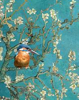 IJsvogel en de Amandelbloesem- Vincent-van-Gogh