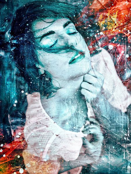 EIN MOMENT DER ZÄRTLICHKEIT (2022) von Simone Morana Cyla