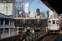 Manhattan ausgehender 7er-Zug