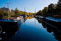 Reitdiep in de stad Groningen