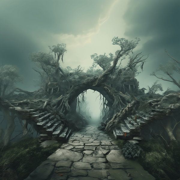 Enchanting Crossings: Idyllic Bridges in Nature by Karina Brouwer