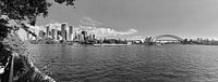 Sydney Panorama black and white