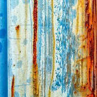 Rostiges Blau und Braun - Studie 2