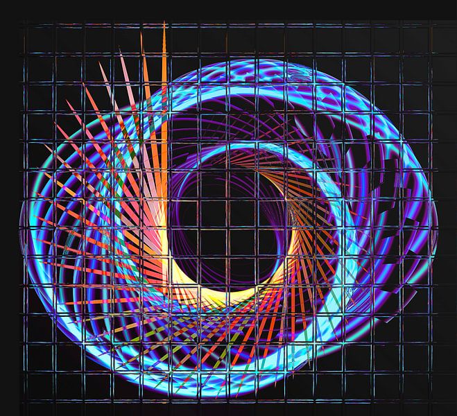 Luminous spiral #2 by L.A.B.