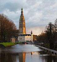 Die große Kirche in Breda, die Niederlande