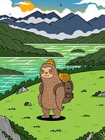 Entdecke die Welt mit Faultieren