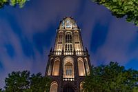 Der Domturm am Abend.