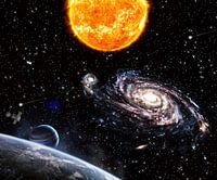 Photoshop: Raumfahrt-Kunst