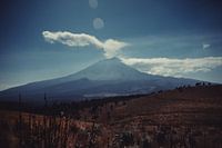 Popocatepetl, actieve vulkaan in Mexico