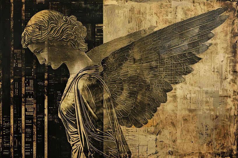 Golden Angel | Vintage Angel by Art Whims