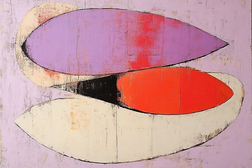 Farbkontrast von Zen und Mehr