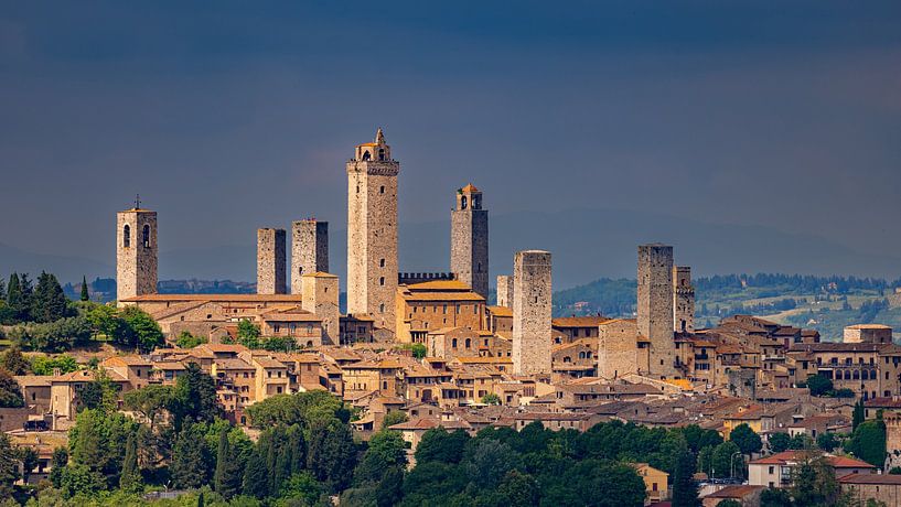 View of San Gimignano 4, Italy by Adelheid Smitt