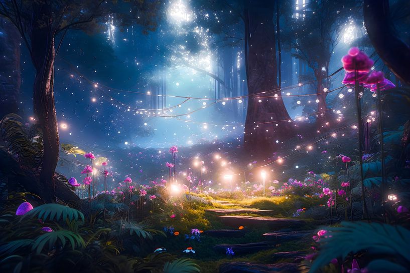 Magical Forest von Mutschekiebchen