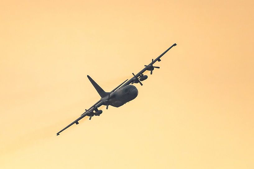 Lockheed C-130 Hercules Militärflugzeug der Königlichen Niederländischen Luftwaffe von Sjoerd van der Wal Fotografie